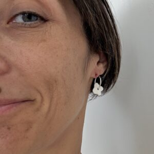 Orecchini lobo e cerchio