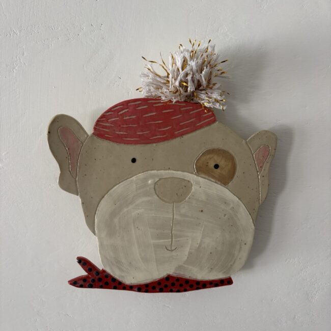 Vaso-fiori-parete-cane
