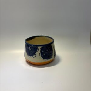 Vasetto blu - bicchiere
