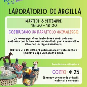 Corso bimbi 8 settembre